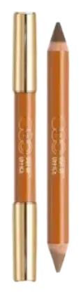 Out Of Office Contour & Highlight Duo Pencil 04# Nude Brown + Cement Gray