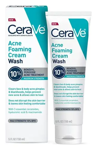 CeraVe Acne Foaming Cream Wash