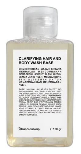 Banaransoap Clarifying Hair and Body Wash Base