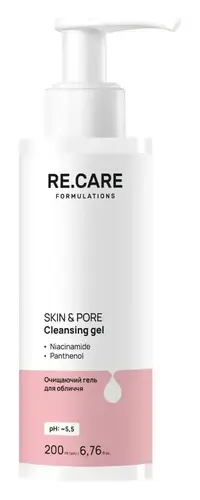 Re.Care Skin & Pore Cleansing Gel