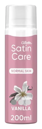 Gillette Satin Care Shaving Gel Vanilla