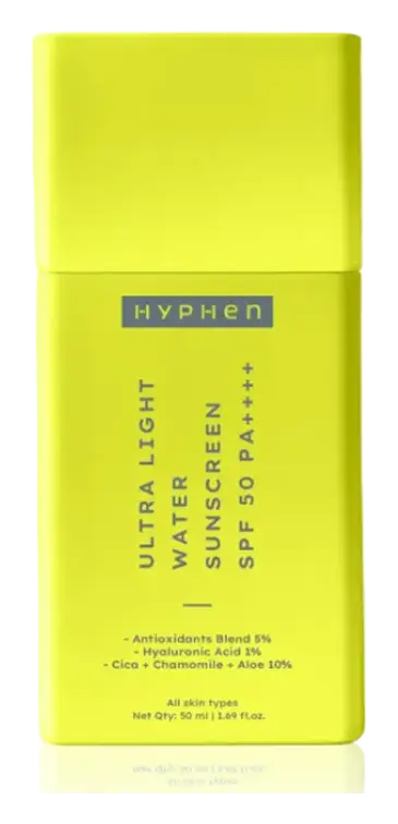 hyphen Ultra Light Water Sunscreen SPF 50