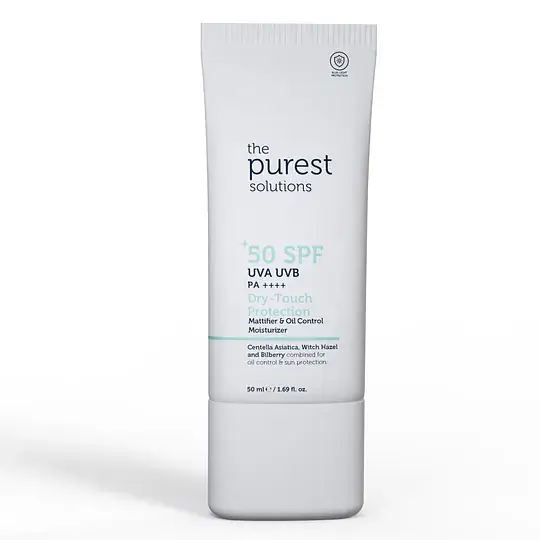The Purest Solutions Matte Finish Sunscreen for Oily Skin 50+ SPF Dry Touch