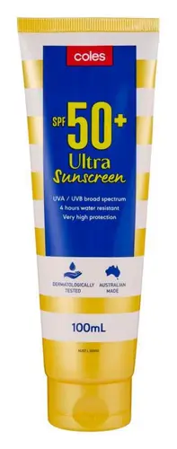 Coles Ultra Sunscreen SPF 50+