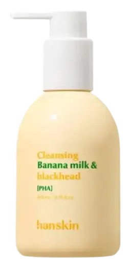 Hanskin Cleansing Banana Milk & Blackhead PHA