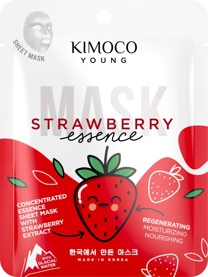 Kimoco Young Essence Mask Strawberry