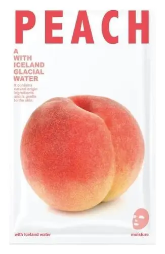 CNF Peach Iceland Glacial Water Sheet Mask