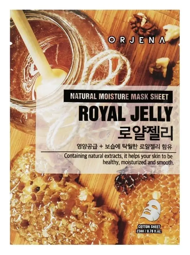 Orjena Natural Moisture Mask Sheet Royal Jelly