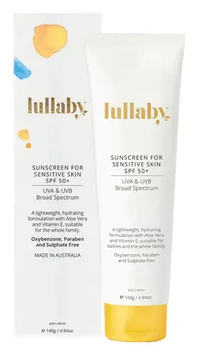 Lullaby Sensitive Skin Sunscreen SPF 50+
