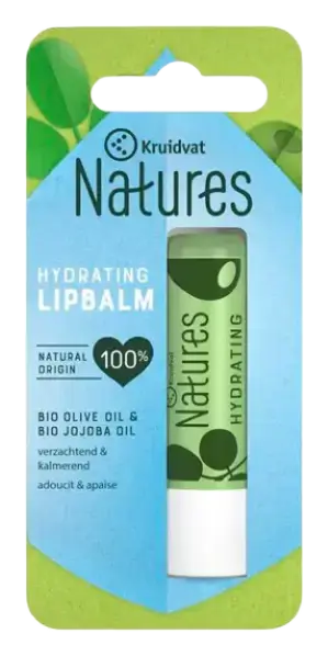 Kruidvat Natures Hydrating Lip Balm Olive Oil & Jojoba Oil