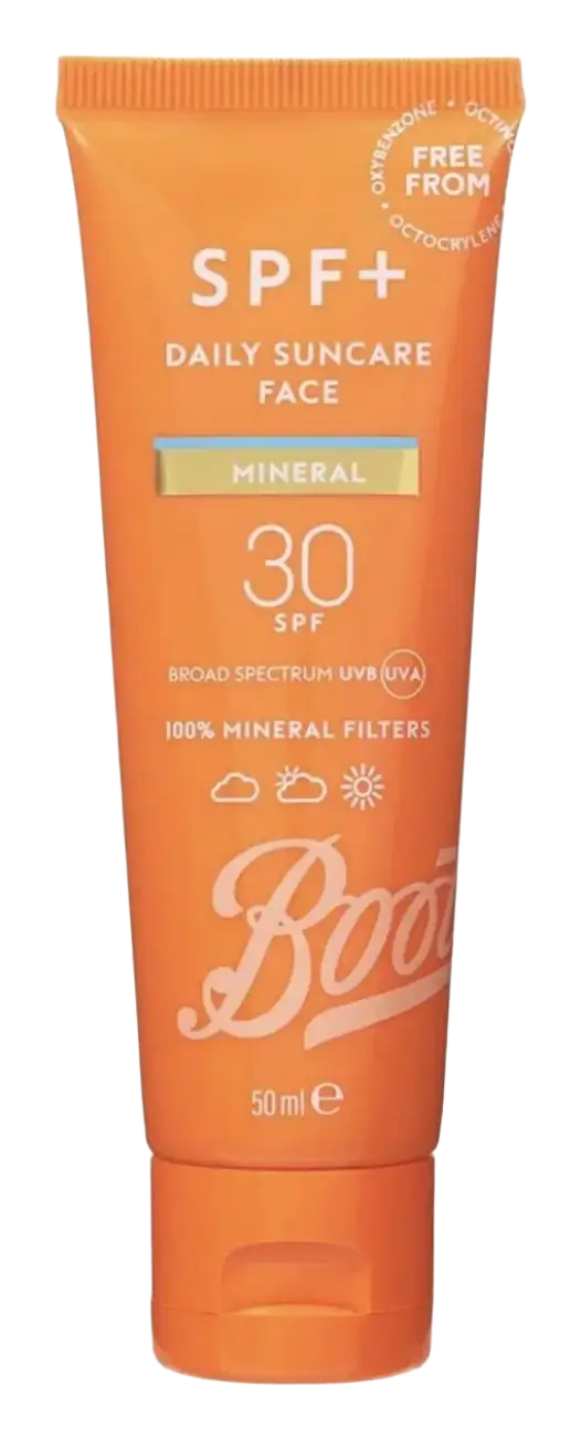 Boots Mineral Daily Suncare Face SPF 30