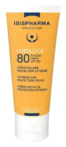 Isispharma Uveblock Invisible Cream SPF 80