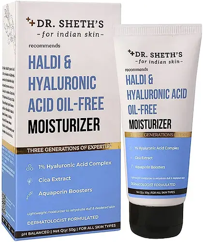 Dr. Sheth's Oil-Free Moisturizer Haldi & Hyaluronic Acid