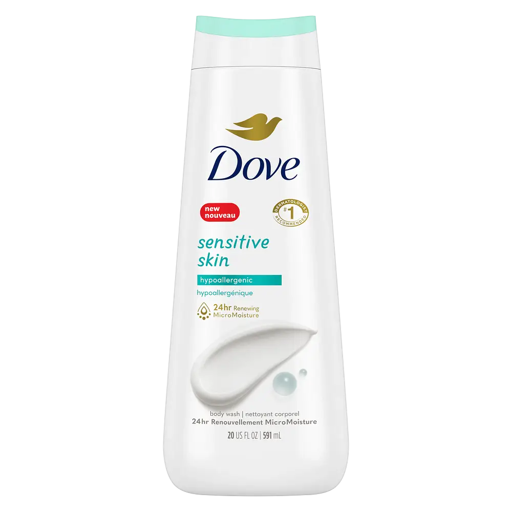 Dove Sensitive Skin Hypoallergenic Body Wash