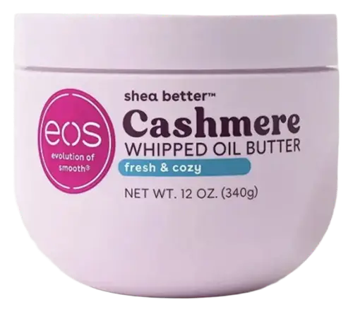 EOS Shea Better Cashmere Whipped Oil Body Butter Fresh & Cozy