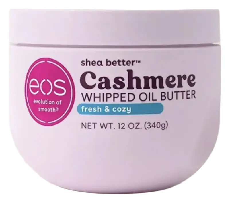 EOS Shea Better Cashmere Whipped Oil Body Butter Fresh & Cozy