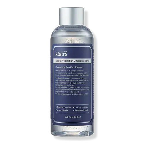 Dear, Klairs Supple Preparation Unscented Toner