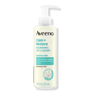 Aveeno Calm + Restore  Nourishing Oat Cleanser For Sensitive Skin US