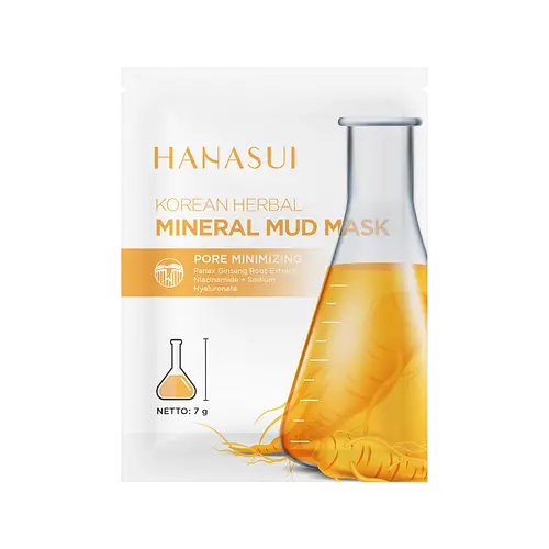Hanasui Mineral Mud Mask Korean Herbal