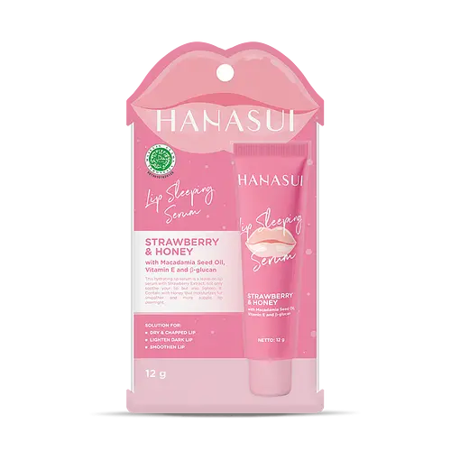 Hanasui Lip Sleeping Serum - Strawberry & Honey