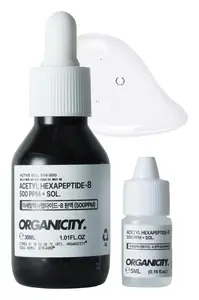 Organicity Argireline Solution 10% Facial Serum, Acetyl Hexapeptide-8 500ppm