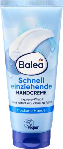 Balea Handcreme Schnell Einziehend, Trockene Haut