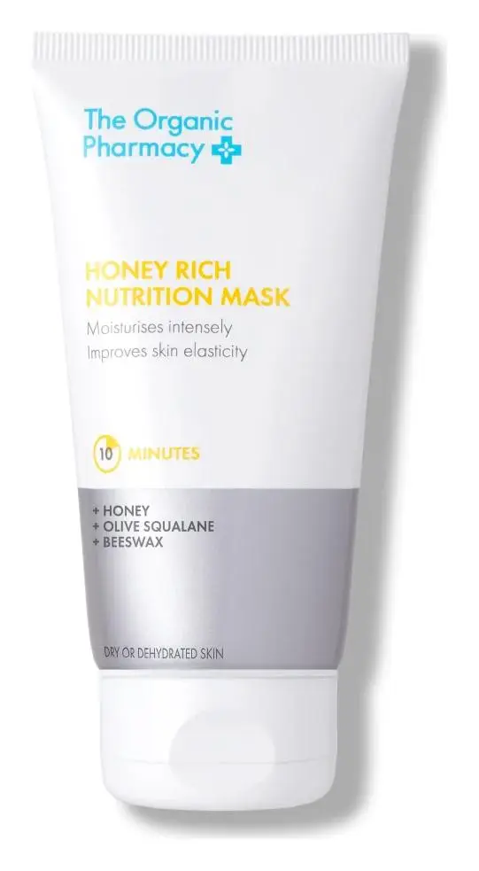 The Organic Pharmacy Honey Rich Nutrition Mask With Aloe Vera & Olive Squalane For Hydration