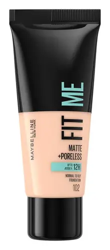 Maybelline Fit Me Matte + Poreless Foundation 102 Fair Ivory