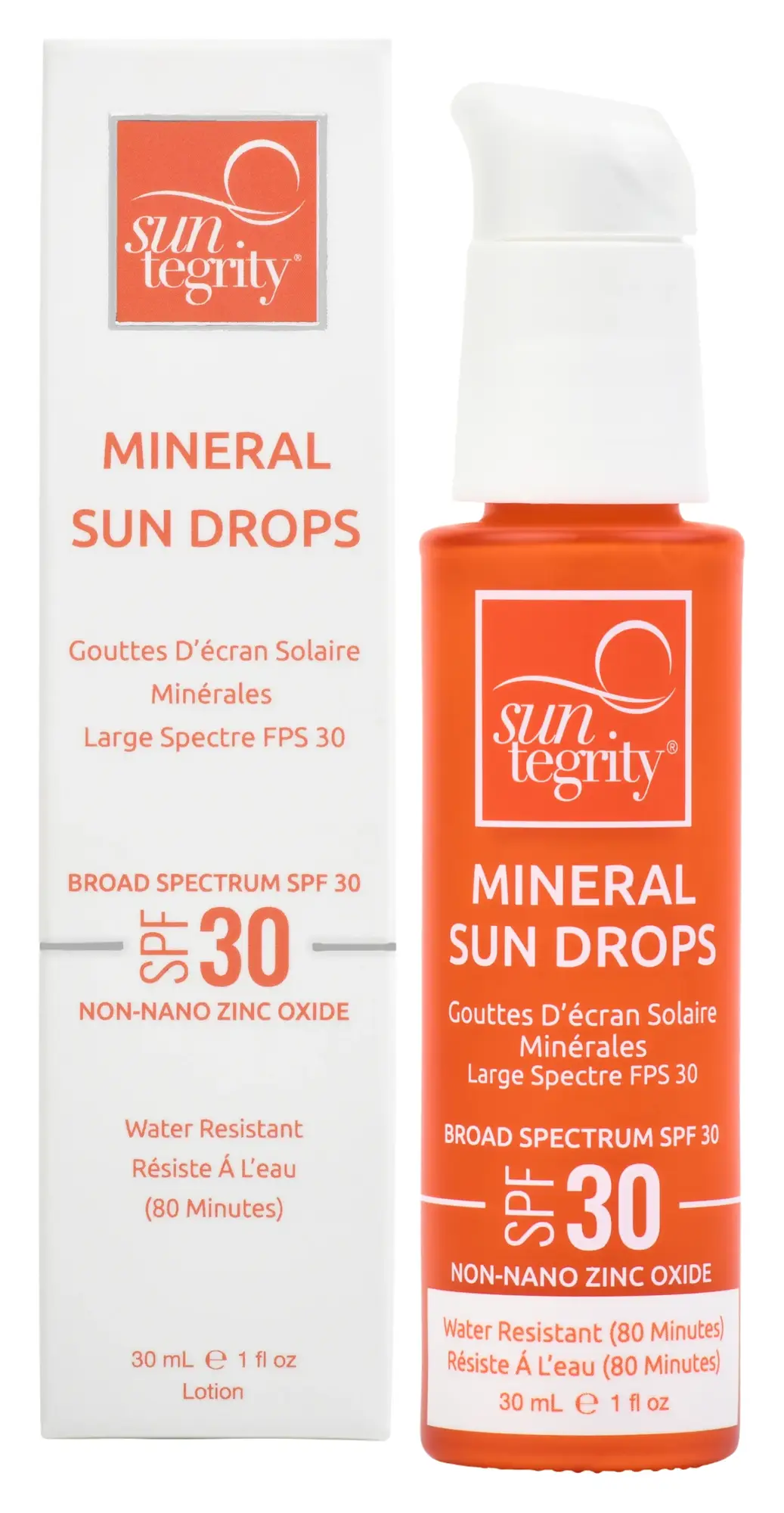 Suntegrity Mineral Sun Drops, Broad Spectrum SPF 30
