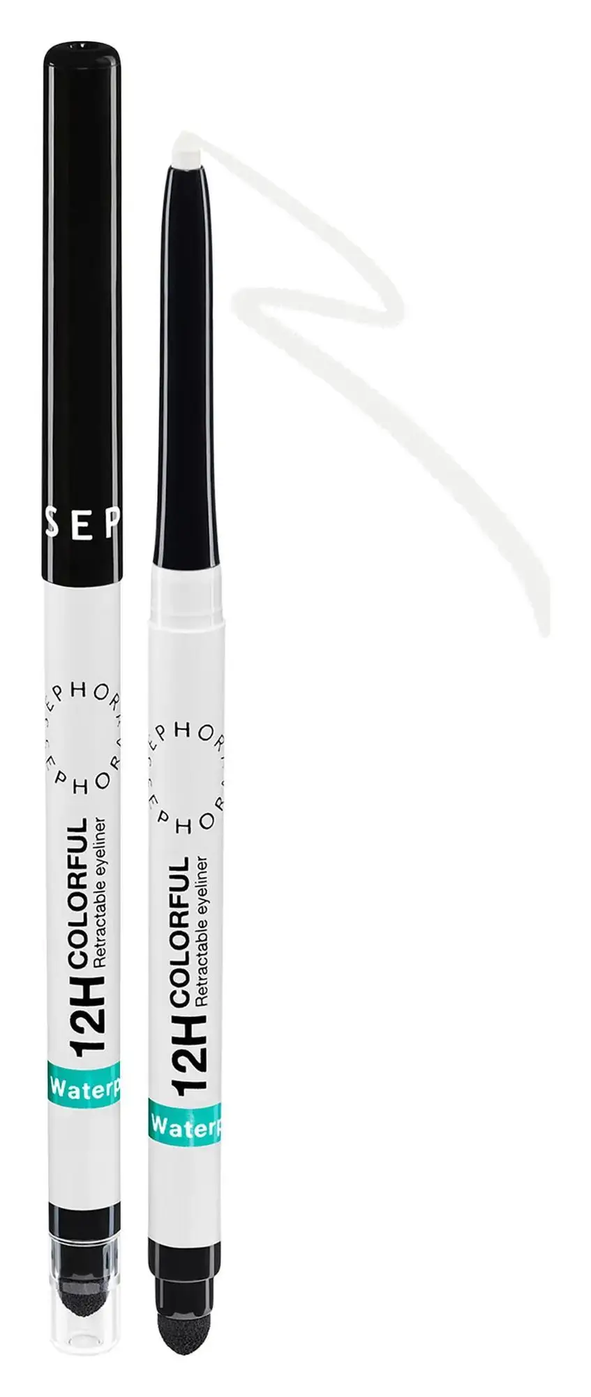 Sephora Collection Waterproof 12HR Retractable Eyeliner Pencil 02 Matte Snow