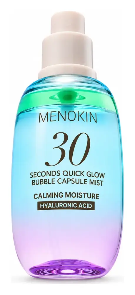Menokin 30 Seconds Quick Glow Bubble Capsule Mist Calming Moisture