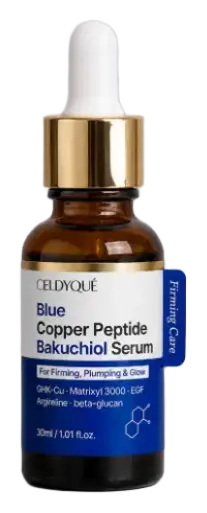 Celdyque Blue Copper Peptide Bakuchiol Serum