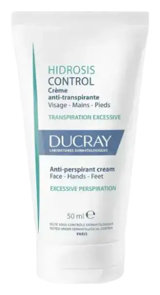 Ducray Hidrosis Control Crème Visage, Mains Et Pieds