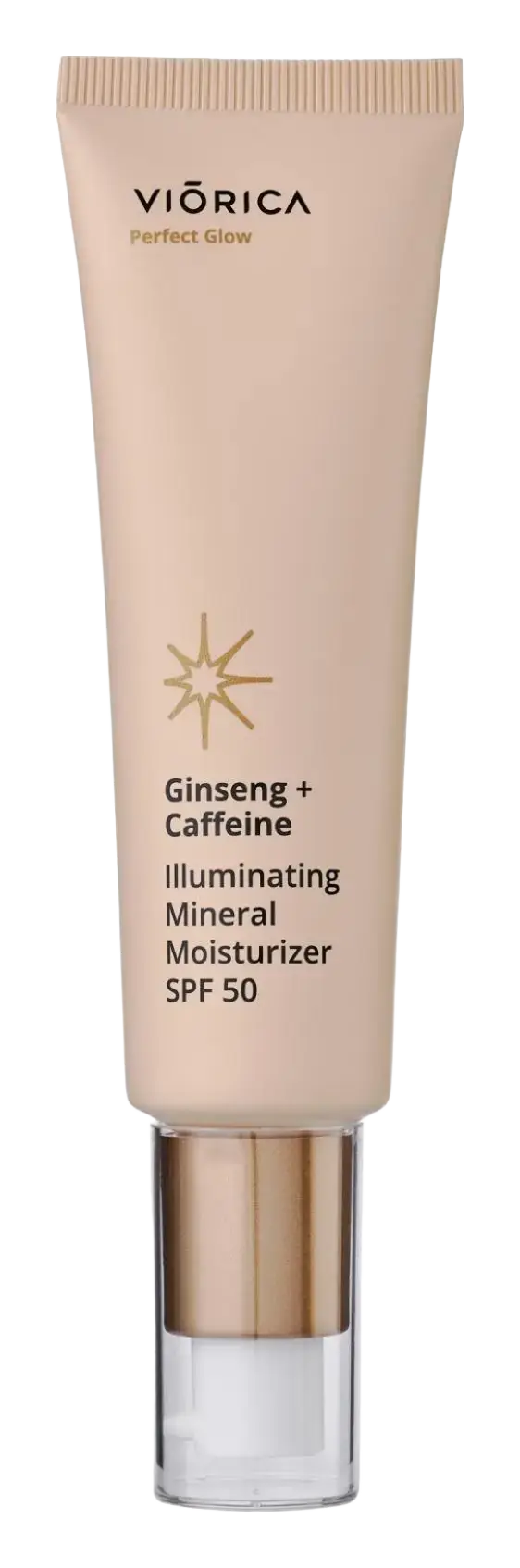 Viorica Crema Hidratanta Si Iluminanta Cu Protectie Minerala SPF 50 Ginseng