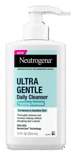 Neutrogena Ultra Gentle Daily Foaming Facial Cleanser With Fragrance