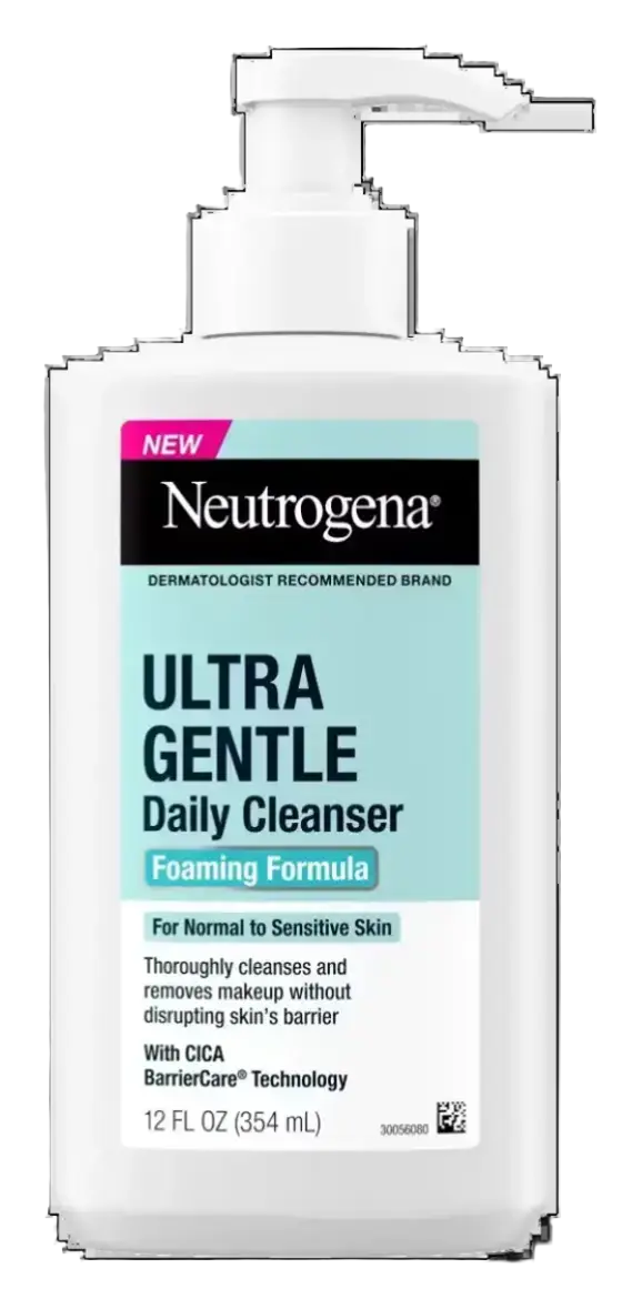 Neutrogena Ultra Gentle Daily Foaming Facial Cleanser With Fragrance