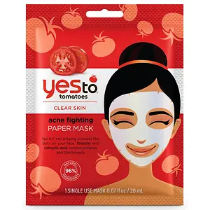 Yes To Tomatoes Clear Skin Acne Fighting Sheet Mask