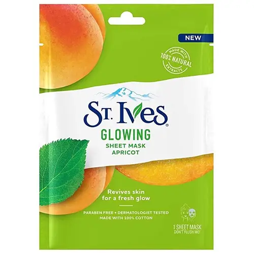 St. Ives Glowing Apricot Face Mask Sheet