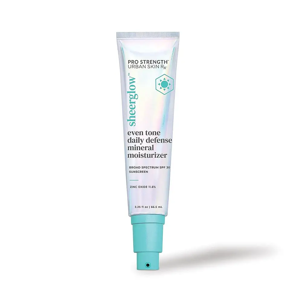 Urban Skin Sheerglow Even Tone Daily Defense Mineral Moisturizer SPF 30