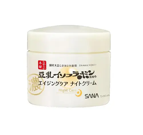 SANA Nameraka Honpo Soy Milk Wrinkle Care Night Cream