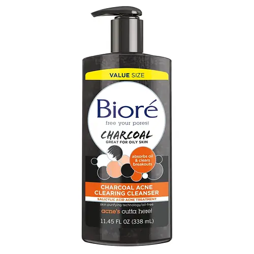 Biore Charcoal Acne Daily Cleanser