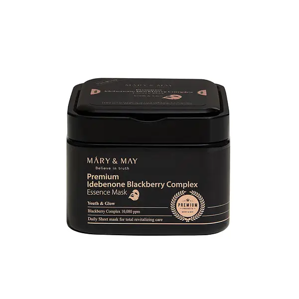 Mary & May Premium Idebenone Blackberry Complex Essence Mask