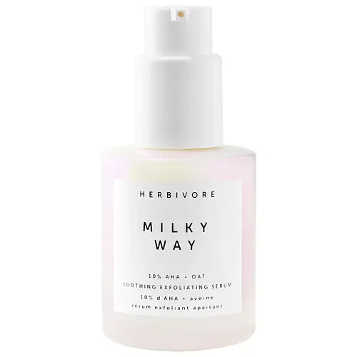 Herbivore Milky Way 10% AHA + Oat Soothing Exfoliating Serum