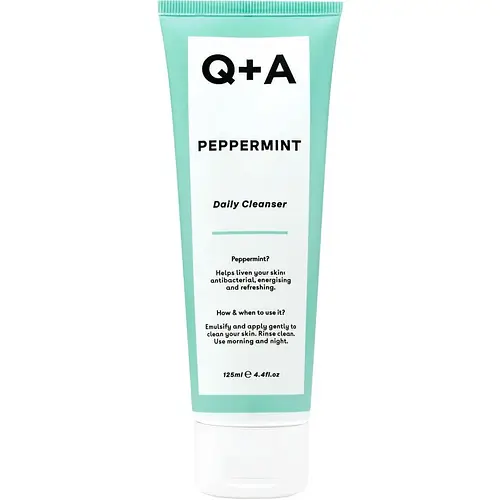 Q + A Peppermint Daily Cleanser