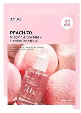 Anua Peach 70 Niacin Serum Mask
