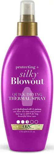 OGX Beauty Protecting + Silky Blowout Quick Drying Thermal Spray
