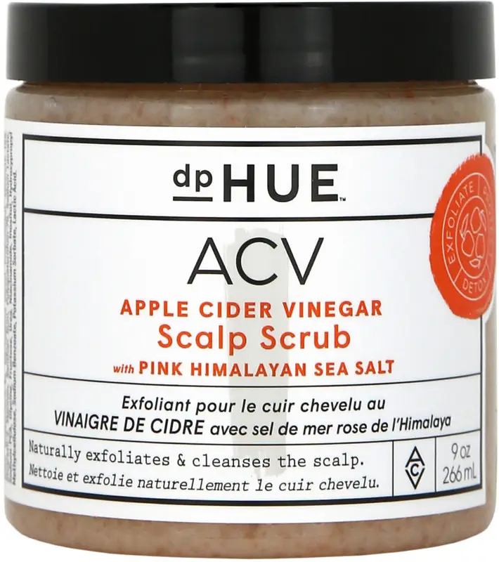 dpHUE Apple Cider Vinegar Scalp Scrub With Pink Himalayan Sea Salt
