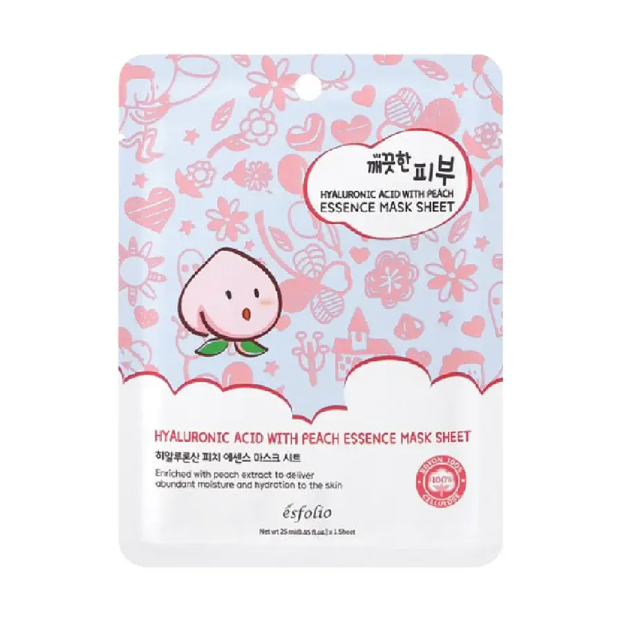 Esfolio Essence Mask Sheet Peach