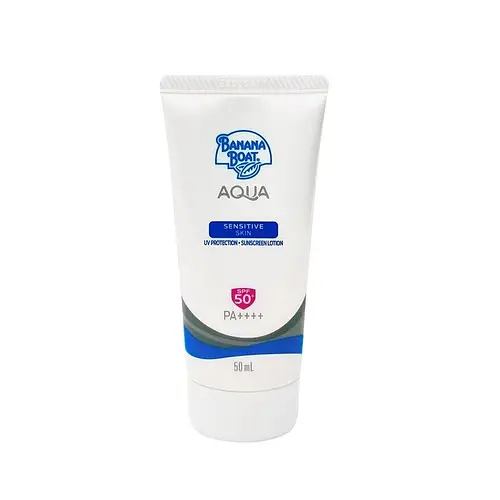 Banana Boat Aqua Sensitive Skin UV Protection Suncreen Lotion SPF50+ PA++++