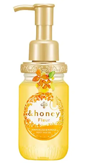 &Honey Fleur Kinmokusei & Mimosa Moist Hair Oil